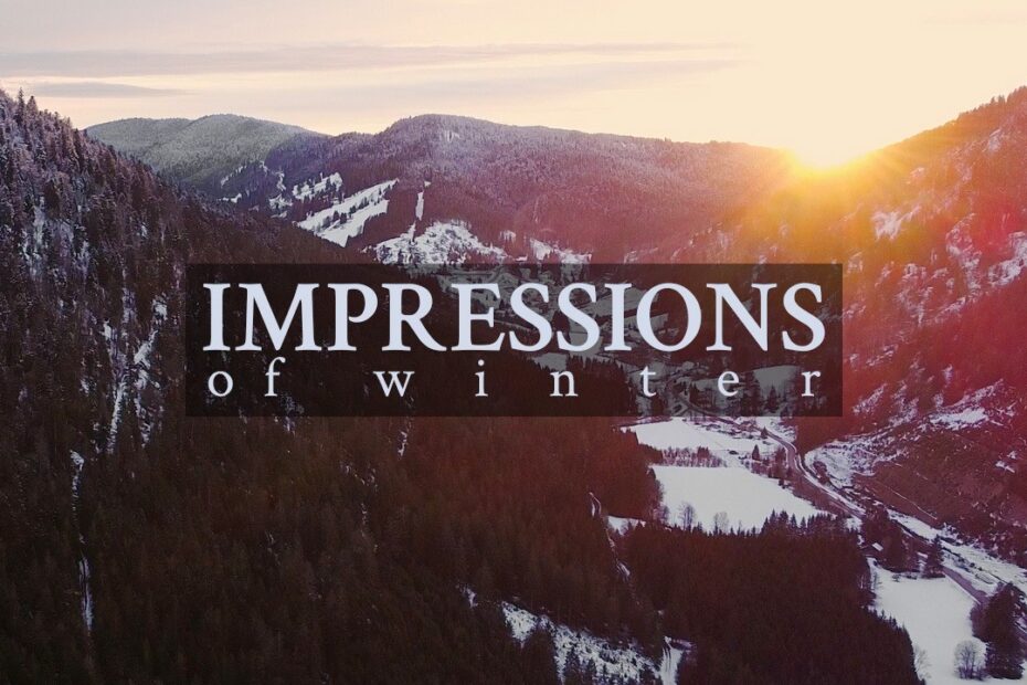 impressions of winter video